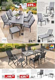 Gartensitzmöbel im porta Möbel Prospekt "Aktuelle Angebote" mit 8 Seiten (Bonn)
