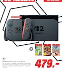 Nintendo Switch 2 inkl. Ein gratis Spiel von Nintendo für 479,00 € bei MediaMarkt Saturn im Angebot Nintendo Switch 2 inkl. Ein gratis Spiel von Nintendo im aktuellen MediaMarkt Saturn Prospekt