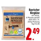 Bayrischer Bergkäse im EDEKA Prospekt Bayrischer Bergkäse von im aktuellen EDEKA Prospekt für 2,49 €