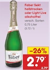 Sekt halbtrocken im Angebot bei Netto Marken-Discount in Ibbenbüren Sekt halbtrocken Angebote von Faber bei Netto Marken-Discount Ibbenbüren für 2,79 €