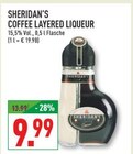 Coffee Layered Liqueur im Angebot bei Marktkauf in Gütersloh Coffee Layered Liqueur Angebote von Sheridan's bei Marktkauf Gütersloh für 9,99 €
