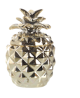 Bougie ananas avec couvercle en promo chez Stokomani Bougie ananas avec couvercle dans le catalogue Stokomani