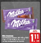 Schokolade im Angebot bei EDEKA in Bamberg Schokolade Angebote von Milka bei EDEKA Bamberg für 1,11 €