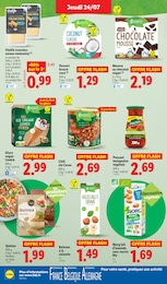 Prix et réduction Produits Bio dans le prospectus Lidl en cours Offre Produits Bio dans le catalogue Lidl du moment à la page 24