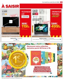 Offre Tv Led dans le catalogue Carrefour du moment à la page 47