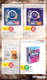 Promos Purina One dans le catalogue "Intermarché" de Intermarché Super Purina One en promo dans le catalogue Intermarché Super à la page 37
