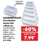 Frischhaltedosen-Set »Klick-it« im Angebot bei Kaufland in Castrop-Rauxel Frischhaltedosen-Set »Klick-it« Angebote von GOURMETMAXX bei Kaufland Castrop-Rauxel für 7,99 €