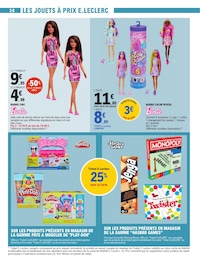 Offre Poupée dans le catalogue E.Leclerc du moment à la page 38