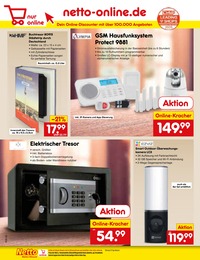 Tresor Angebot & Preis im aktuellen Netto Marken-Discount Prospekt Tresor Angebot im aktuellen Netto Marken-Discount Prospekt auf Seite 60