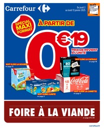 Prospectus Carrefour à Huparlac, "FOIRE À LA VIANDE", 54 pages, 02/01/2025 - 13/01/2025