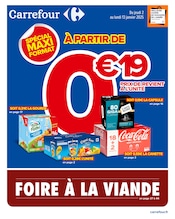 Prospectus Carrefour à Rambouillet, "FOIRE À LA VIANDE", 54 pages de promos valables du 02/01/2025 au 13/01/2025