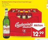 Original Czech Imported Lager Angebote von Budweiser Budvar bei Netto Marken-Discount Kiel für 12,99 €