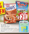 Vitalis Schokomüsli klassisch von Dr. Oetker im aktuellen EDEKA Prospekt