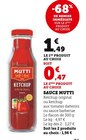 Sauce - Mutti - Super U à Clermont-Ferrand Sauce - Mutti en promo chez Super U Clermont-Ferrand à 0,47 €