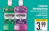 Mundspülung von Listerine im aktuellen EDEKA Prospekt für 3,99 €