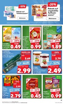 Kaffee im aktuellen Kaufland Prospekt (Schwedt (Oder)) Kaffee im Kaufland Prospekt "KNÜLLER" mit 53 Seiten (Schwedt (Oder))