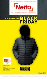 Doudoune Homme Angebote im Prospekt "LA SEMAINE BLACK FRIDAY" von Netto Doudoune Homme Angebote im Prospekt "LA SEMAINE BLACK FRIDAY" von Netto auf Seite 1