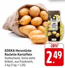 Raclette Kartoffeln im Angebot bei E center in Bad Kreuznach Raclette Kartoffeln Angebote von EDEKA Herzstücke bei E center Bad Kreuznach für 2,49 €