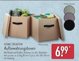 Aufbewahrungsboxen Angebote von HOME CREATION bei ALDI Nord Stade für 6,99 €