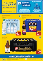 Netto Marken-Discount Prospekt: "Gekühlte Getränke", 2 Seiten, 05.08.2024 - 10.08.2024