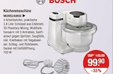 Küchenmaschine von Bosch im aktuellen V-Markt Prospekt für 99,90 €