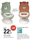 Pot éducatif mini toilette - BAMBISOL - E.Leclerc à Saint-Maur-des-Fossés Pot éducatif mini toilette - BAMBISOL en promo chez E.Leclerc Saint-Maur-des-Fossés à 22,90 €