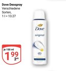 Aktuelle Deo Spray Angebote bei GLOBUS in Duisburg Aktuelles Deospray Angebot bei GLOBUS in Duisburg ab 1,99 €