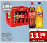 Getränke Quelle WVG - Coca-Cola Angebot im Prospekt Coca-Cola bei Getränke Quelle WVG im Prospekt "" für 11,99 €