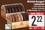 Burggraf Lebkuchen 3-fach sortiert Angebote von Wicklein bei EDEKA Straubing für 2,22 €