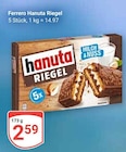 Hanuta Riegel von Ferrero im aktuellen GLOBUS Prospekt