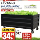 Hochbeet aus Stahl, rollbar bei Wreesmann im Prospekt "" für 34,99 €