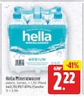 Mineralwasser von Hella für 2,22 € bei E center im Angebot Mineralwasser von Hella im aktuellen E center Prospekt