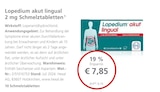 Lopedium akut lingual Angebot in Windeby Lopedium akut lingual im aktuellen Prospekt bei LINDA in Windeby