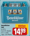 Benediktiner Hell Angebote bei REWE Halle für 14,99 €