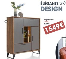 Highboard Cubo avec éclairage LED à H&H dans Thyez Highboard Cubo avec éclairage LED à H&H dans Thyez