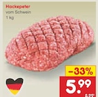 Netto Marken-Discount - Hackepeter Angebot im Prospekt Hackepeter bei Netto Marken-Discount im Prospekt "" für 5,99 €
