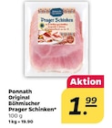 Original Böhmischer Prager Schinken von Ponnath im aktuellen Netto mit dem Scottie Prospekt für 1,99 €