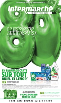 Prospectus Intermarché à Senlis, "LE TRÈS GROS ANNIVERSAIRE", 16 pages de promos valables du 09/09/2025 au 21/09/2025