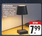 LED Tischlampe Angebote bei EDEKA Erlangen für 7,99 €