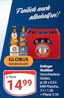 Weißbier im Angebot bei GLOBUS in Bruchsal Weißbier Angebote von Erdinger bei GLOBUS Bruchsal für 14,99 €