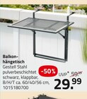 Balkon-Hängetisch im ROLLER Prospekt Balkon-Hängetisch von im aktuellen ROLLER Prospekt für 29,99 €