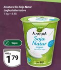 Bio Soja Natur Joghurtalternative im Angebot bei GLOBUS in Gera Bio Soja Natur Joghurtalternative Angebote von Alnatura bei GLOBUS Gera für 1,79 €