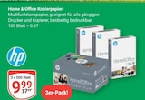 Home & Office Kopierpapier Angebote von HP bei GLOBUS Bochum für 9,99 €