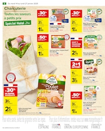 Offre Blanc de poulet halal dans le catalogue Carrefour du moment à la page 8