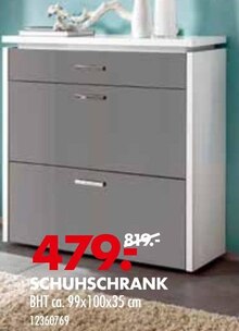 Schuhschrank bei Möbel Kraft in Berlin Schuhschrank im Angebot bei Möbel Kraft Berlin für 479,00 €