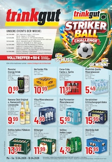 Monster Energy im Trinkgut Prospekt "Aktuelle Angebote" mit 10 Seiten (Paderborn)