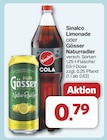 Limonade im Angebot bei famila Nordwest in Oldenburg Limonade Angebote von Sinalco bei famila Nordwest Oldenburg für 0,79 €