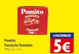 Passierte Tomaten im Angebot bei famila Nordost in Kiel Passierte Tomaten Angebote von Pomito bei famila Nordost Kiel für 5,00 €