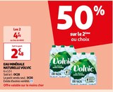 EAU MINÉRALE NATURELLE - VOLVIC en promo chez Auchan Supermarché Strasbourg à 4,95 €