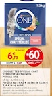 Croquettes spécial chat stérilisé au saumon - PURINA ONE dans le catalogue Intermarché